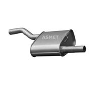 Silenciador trasero ASMET 07.135
