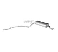 Silenciador trasero ASMET 16.022