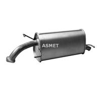 Silenciador trasero ASMET 31.001