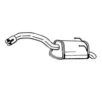 Silenciador trasero BOSAL 148-203