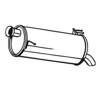 Silenciador trasero BOSAL 165-037