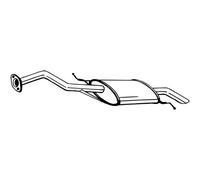 Silenciador trasero BOSAL 278-837