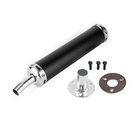 Silenciador trasero de 2 tiempos para amortiguadores en Challdämpfer de 2 tiempos - Negro de 2 tiempos Db Killer para motocicleta de 2 tiempos (negro) Silenciador de escape para motocicleta de 2