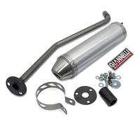 Silenciador trasero Giannelli Enduro con homologación de aluminio para Generic Trigger 50, Trigger SM 50/KSR Moto TR 50 SM