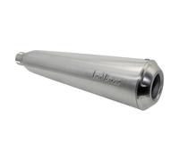 Silenciador trasero LeoVince S10392 acero inoxidable 39,7mm 380mm lado izquierdo