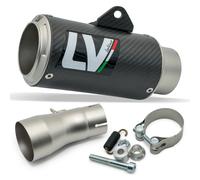 Silenciador trasero LeoVince SLIP-ON SBK LV CORSA RACING carbono para Honda CB