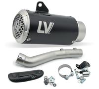 Silenciador trasero LeoVince SLIP-ON SBK LV CORSA S RACING Black Edition inox