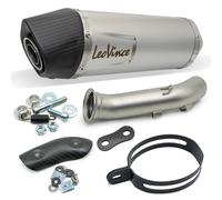 Silenciador trasero LeoVince SLIP-ON SBK LV ONE EVO, acero inox, tapa carbono