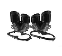 Silenciador Trasero Para Coche Terminales De Escape Con Embellecedor Soporte, Para A/CLA Class W177 A35 CLA118 CLA35 X247 GLB35 A45S(Black)
