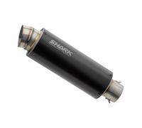Silenciador trasero Shark SRC 4 de aluminio anodizado negro con homologación