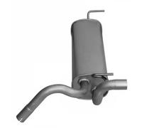 Silenciador trasero silenciador del medio 05.248 ASMET para OPEL ASTRA J