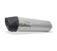 Silenciador trasero Sistema de escape LeoVince EVO S0231 acero inox Ø 50mm 370mm