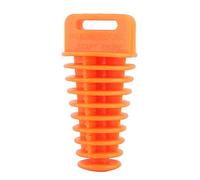 Silenciador Tubo de cola Escape Silenciador Lavado Tapón Tapón para 2 y 4 tiempos Motocicleta Dirt ATV Quad(Naranja)