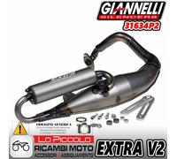 Silenciador Tubo de Escape Giannelli EXTRAV2 Extra V2 Homologado Honda X8R-S