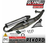 Silenciador Tubo de Escape Giannelli Rekord Homologado Aprilia Sr 50R Factory (