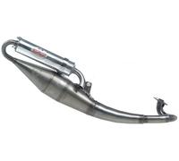 Silenciador Tubo de Escape LeoVince Tt Para Malaguti F12 Phantom Air 50 2002