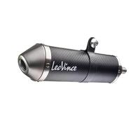 Silenciador/tubo de escape para moto Mecaboite Leovince X-Fight de carbono compa