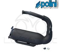 Silenciador Tubo de Escape Polini Original para Piaggio Vespa 125 2T Muelle ET3