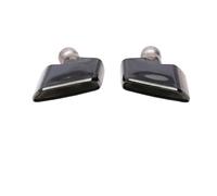 Silenciador Tubo Difusor De Parachoques Trasero para Coche Salida Tubo Escape Cubierta Silenciador 530 540 para Serie 5 G30 G31 M5 2017-2023 2022 2021 2020 2019 2018 Coche Cola Escape(540 Black)