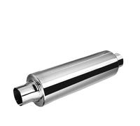 Silenciador Tubo Escape Acero Inoxidable 16 Pulgadas Largo Y 2 Pulgadas Y 50 Mm para Coche