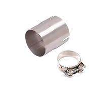 Silenciador Tubo Escape Adaptador Universal 51MM 52MM 54MM 56MM 58MM 62MM 64MM Tubo De Conexión Conexión Reductor Escape Acero Inoxidable para Motocicleta De Coche Garganta De Cola