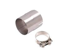 Silenciador Tubo Escape Adaptador Universal 51MM 52MM 54MM 56MM 58MM 62MM 64MM Tubo De Conexión Conexión Reductor Escape Acero Inoxidable para Motocicleta De Coche Garganta De Cola