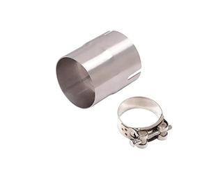 Silenciador Tubo Escape Adaptador Universal 51MM 52MM 54MM 56MM 58MM 62MM 64MM Tubo De Conexión Conexión Reductor Escape Acero Inoxidable para Motocicleta De Coche Garganta De Cola