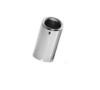 Silenciador Tubo Escape Para E30 E36 E46 E90 E91 E92 E93 F30 320i 325i 328i M Power Tip Turbo Sound Whistle Auto Car Styling(1pcs Silver)