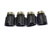 Silenciador Tubo Escape Para M2 Para M3 Para M4 G80 G82 G83 G87 2020+ Actualización De Escape Fibra De Carbono Negro Silenciador Punta De Boquilla Cabeza De Escape(Carbon fiber 1)