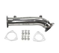 Silenciador Tubo Escape Tubo De Escape Turbo De Carreras De Acero Inoxidable Para A4 1997 1998 1999 2000 2001 2002 2003 2004 2005 1.8T, Piezas Motor, Colectores De Escape