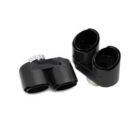 Silenciador Tubo para G20 G21 330i 330d 320i 330e Silenciador Redondo Actualizado De Escape De Fibra De Carbono De Acero Inoxidable Cuádruple Coche Cola Escape(Carbon Fiber G)