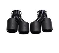 Silenciador Tubo para G20 G21 M340i G42 M440i G22 M240i Silenciador De Tubo De Escape De Fibra De Carbono Boquilla De Punta De Tubo De Escape Mperformance Coche Cola Escape(N)