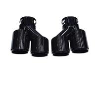 Silenciador Tubo para G20 G21 M340i G42 M440i G22 M240i Silenciador De Tubo De Escape De Fibra De Carbono Boquilla De Punta De Tubo De Escape Mperformance Coche Cola Escape(Q)