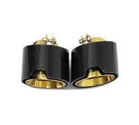 Silenciador Tubo Punta De Silenciador De Repuesto Para G20 G21 320i 330i 330d, Embellecedor De Tubo De Escape De Alto Rendimiento Puntas De Escape De Fibra De Carbono Coche Cola Escape(Carbon Fiber D)
