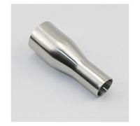Silenciador Tubo sanitario de acero inoxidable 19mm-102mm del SUS 304 del reductor de la soldadura a tope del OD Punta Escape(63mm to 38mm)