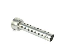 Silenciador Universal Para Moto Insertos Para Reducir Ruido Compatible Con 35mm 42mm 45mm Eliminador De Sonido Para Tubo De Escape De Motocicleta Muffler DB Killer Plata