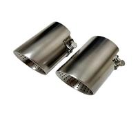 Silenciadores de coche Buse d'échappement en acier tapete inoxidable, longitud 120 mm, gran diámetro 101 114, sistema de silencio del automóvil abierto(77mm-114mm)