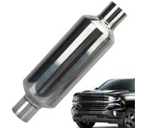 Silenciadores De Escape De Alto Rendimiento - Punta de Escape Coche Acero Inoxidable | Accesorios Decoración Y Piezas Modificación Para Reducción Emisiones Conducción Silenciosa Vehículos