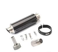 Silenciadores De Extremo De Escape De Motocicleta De 350mm 51mm Tubo De Silenciador De Escape Para FZ6 Para CBR250 Para CB600 Para MT07 AJOHBM(3)