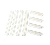 Silenciadores De Puerta Coche 8 Unids/Set Tira Protectora Puerta Coche Barra Choque Automática Parachoques Embellecedor Protector Borde Esquina Decoración(Transparent)