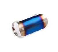 Silenciadores escape moto Protector Térmico Universal Escape Motocicleta Protector Tubo Conexión Silenciador Cubierta Antiescaldaduras Para Z900 Z400 R3 R25(B2-HP-LOGO)