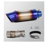 Silenciadores escape moto Silenciador De Escape Motocicleta Para Kawasaki Para Ninja 250 Z250 Ninja300 Z300 2012-2016 Línea Deslizamiento Para Carreras(TYPE-L)