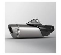 Silenciadores escape moto Silenciador Escape Titanio Motocicleta Tubo Universal R1 Para Cbr650 R6 FORZA350 Z900 ZX6R Con DB Killer Opcional 51 60 Mm Diámetro(B 60MM)