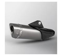 Silenciadores escape moto Silenciador Escape Titanio Motocicleta Tubo Universal R1 Para Cbr650 R6 FORZA350 Z900 ZX6R Con DB Killer Opcional 51 60 Mm Diámetro(A 51MM)