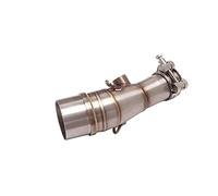 Silenciadores Escape Moto Tubo De Enlace Conexión Frontal Motocicleta para Forza 300 para Forza 350 para NSS 300 para NSS 350 2020 2021 Tubo Enlace Catalítico Moto Scooter Silenciador(Type C)
