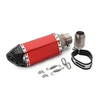 Silenciadores escape para moto Tubo Silenciador De Salida Silenciador Tubo De Escape Universal Para Motocicleta(K 310mm)
