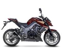 Silenciadores slip-on LeoVince LV-10 BLACK No hom E3 KAWASAKI Z 1000 2010 2016