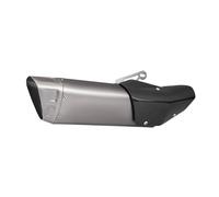 Silenciadores Traseros Escape Silenciador de Escape Universal para Motocicleta M1 51mm con Cubierta Protectora, Tubo para ni&nja400 Z900 R15 CBR650R R3 ZX6R K12(Type-B)