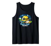Silencio de Turno noctur Camiseta sin Mangas