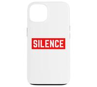 Silencio Divertido sarcástico Atrevido Adolescente Universidad Adulto gráfico Carcasa para iPhone 13